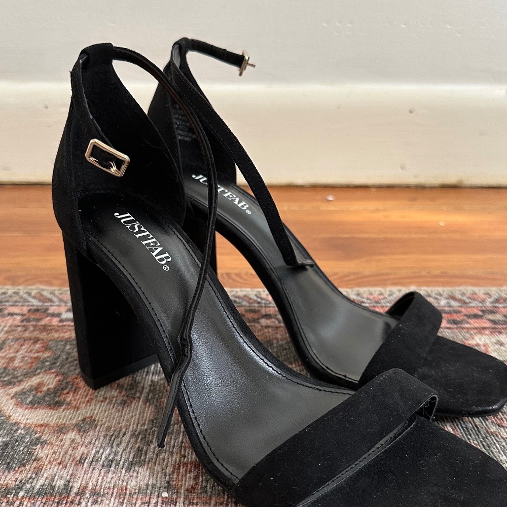 JustFab Kyla Block Heels
